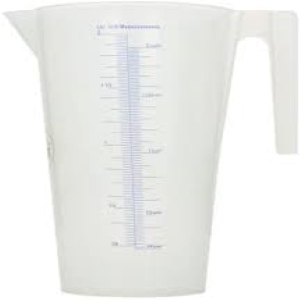 JUG GRADUATED PLASTIC 2 LTR