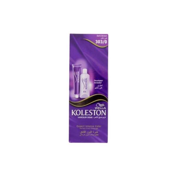 Wella Koleston Hair Color Creme - Dark Brown 303/0