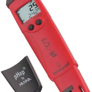 Hanna Digital pH/Temperature Meter  -2 - 16 pH HI98127