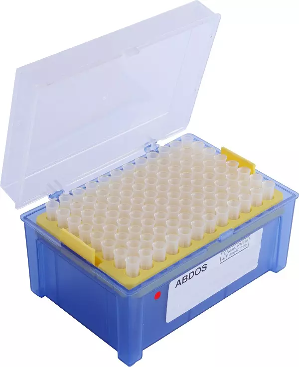 Abdos Polypropylene Pipette Tip With Sterile Rack