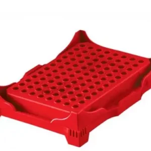 Abdos P11101 Polypropylene 96 Places PCR Workup Rack