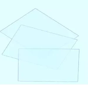 Abdos Glass Rectangle Microscope Cover Glass