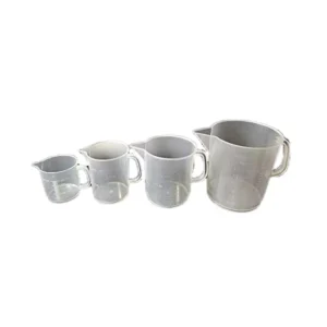 AANIJ 250 ml, 500 ml, 1000 ml, 2000 ml Measuring Jug, ASFSY0461 (Pack of 4)