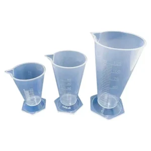 AANIJ 125 ml, 50 ml, 25 ml, Measuring Beaker, ASFSY0356 (Set of 3)