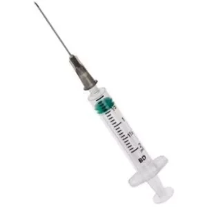 BD 20 ml Discardit Syringe Set with Needle BLUE-LAB-244 (Pack of 80 Pcs)