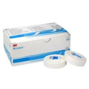 3M Micropore 0.5 Inch Surgical Tape 1530-0 (Pack of 24 Pcs)