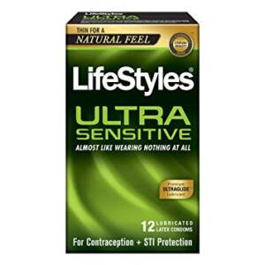 Lifestyle condoms ultra sensitive 3s