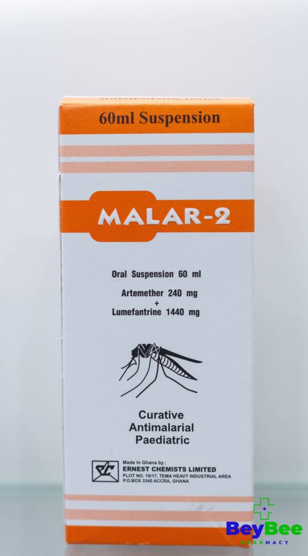 MALAR-2 SUSP. (180+1080MG) 60ML