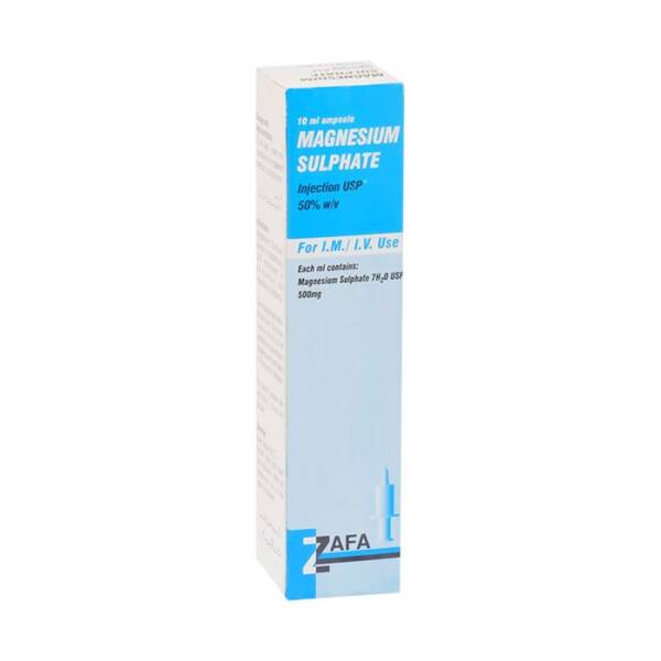 MAGNESIUM SULPHATE 500mg|ml Injection 10mlx1s