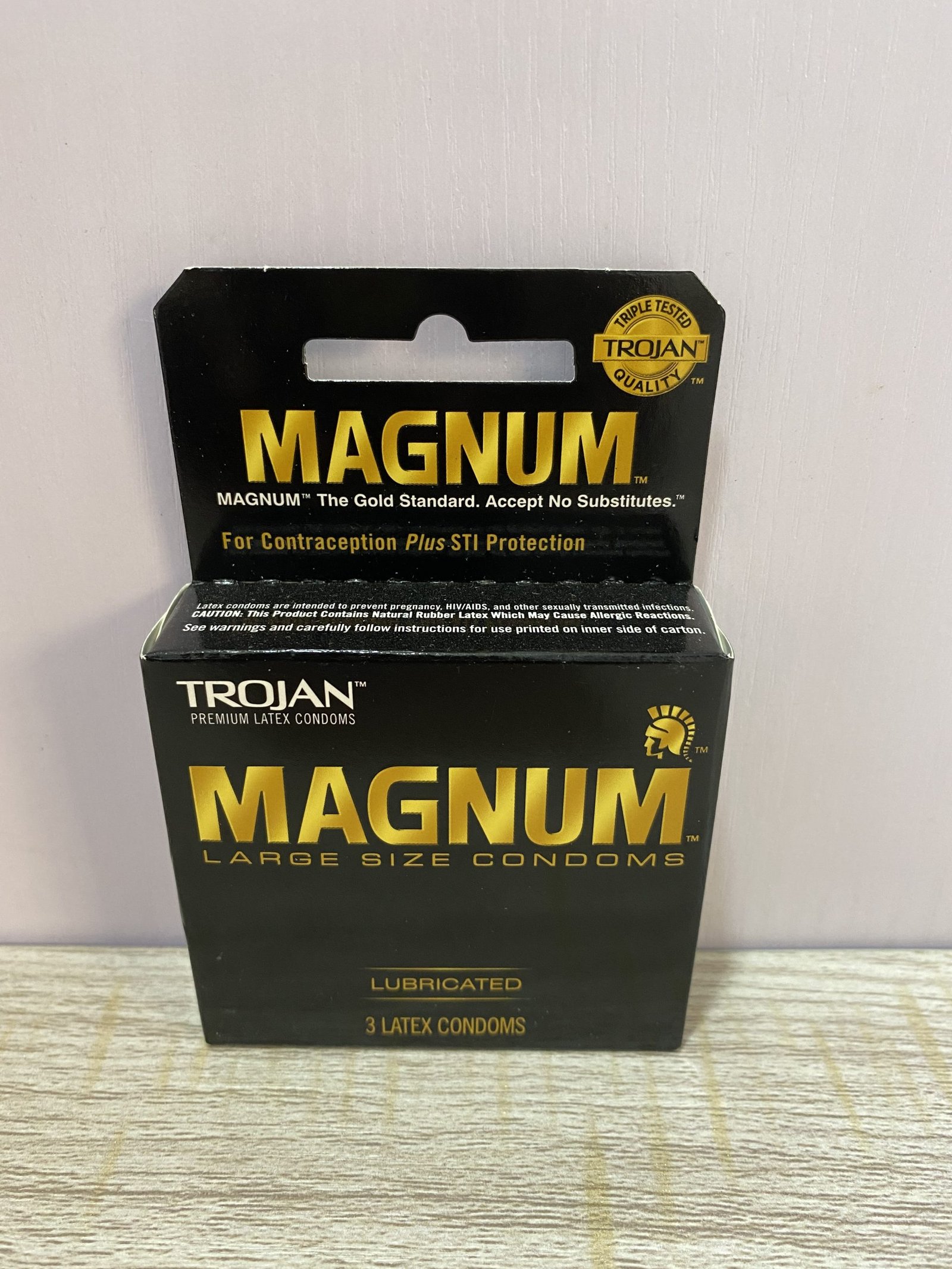 Buy Online - Trojan Magnum Large Size Condom - We Deliver Worldwide