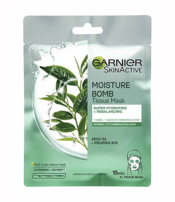 GARNIER H BOMB GREEN TEA MASK AME