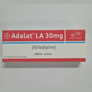 ADALAT LA 30mg Tablet 2x10s