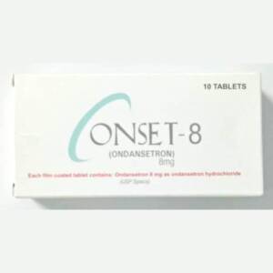Onset tablet 8 mg 10?s