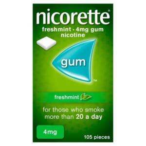 NICORETTE FRESHMINT 4MG 105?S