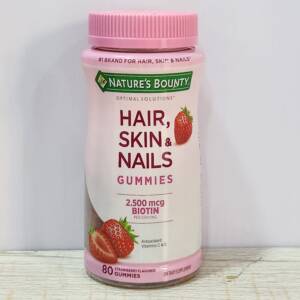 Nature?s Bounty-Hair, Skin,and Nails x 80 gummies
