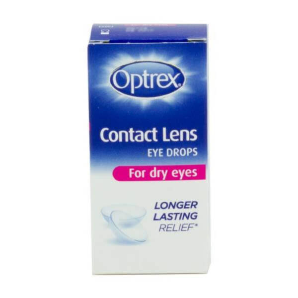 Optrex Contact Lens Eye Drops For Dry Eyes 10ml