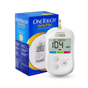ONE TOUCH Verio Flex Glucometer | Blood Glucose Monitoring System