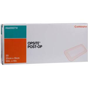 OPSITE POST -OPERATIVE DRESSING 25CM * 10CM 20`S