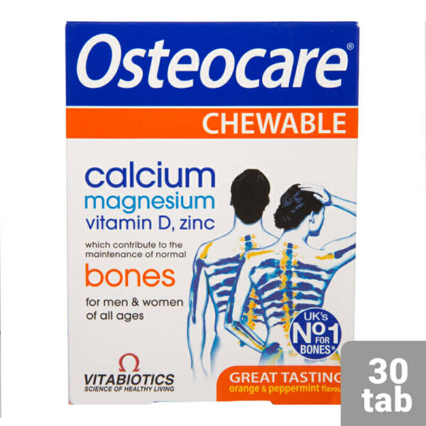 OSTEOCARE CHEWABLE TABS 30S