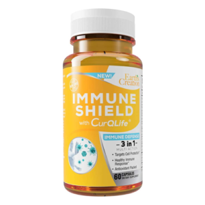 Earth?s Creation Immune Shield with CurQLife (60 Capsules)