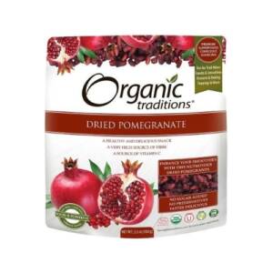 Organic Traditions Dried Pomegranates