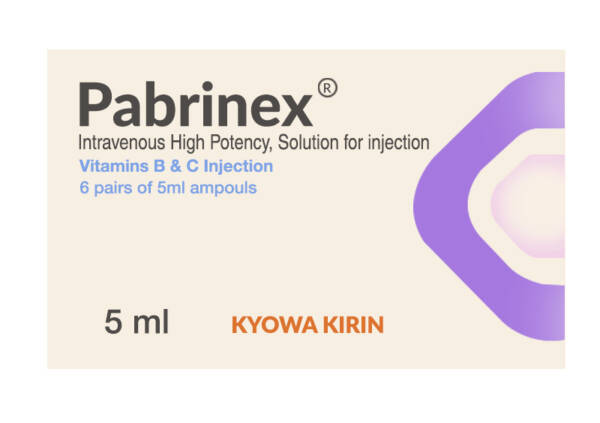 PABRINEX I.V AMP 5ML 6S