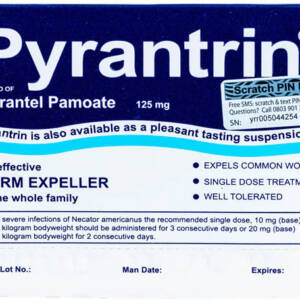 Pyrantrin 125mg