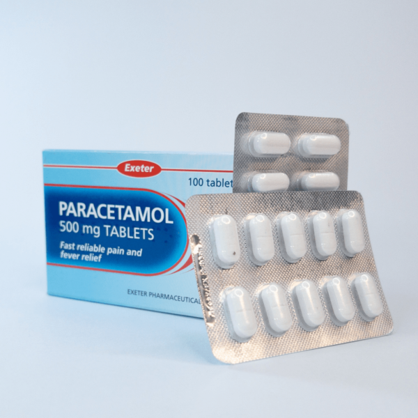 PARACETAMOL 500MG TABS 100?S EXETER
