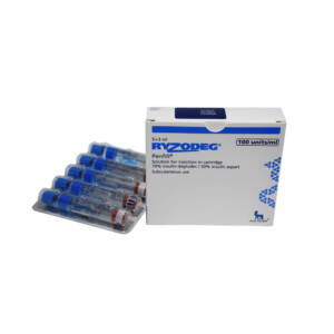 Ryzodeg Penfill Box (3ml x 5 Cartridge) | Long-acting and a rapid-acting insulin cartridge