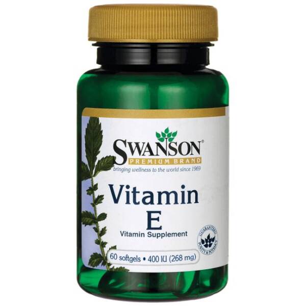 SWANSON VITAMIN E 400 IU 60 SGELS