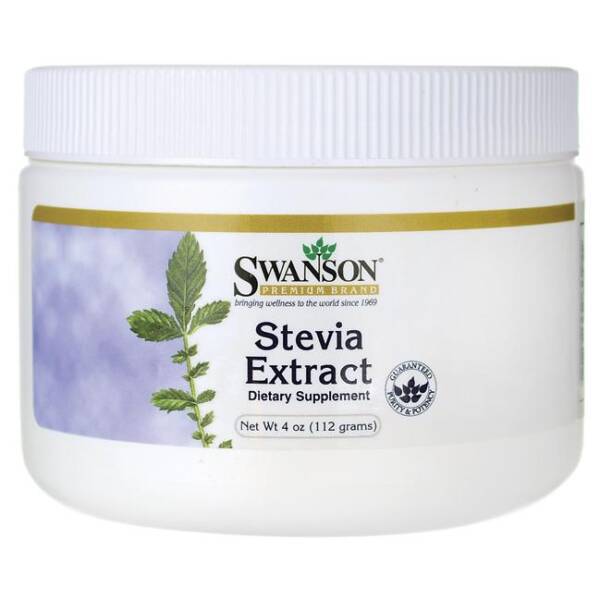 SWANSON STEVIA EXTRACT POWDER 112G