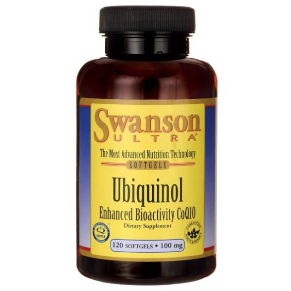 SWANSON UBIQUINOL 100MG 60 CAPS