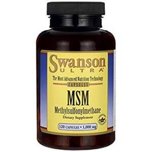 SWANSON ULTRA MSM 1000 MG 120 CAPSULES