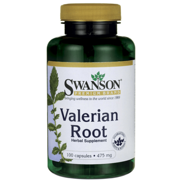 SWANSON VALERIAN ROOT 475MG 100 CAPS