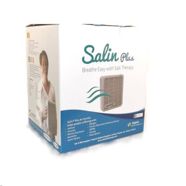 Salin Plus Air Purifier - Breathe Easy Salt Therapy
