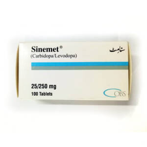 Sinemet tablet 25/250 mg 100?s
