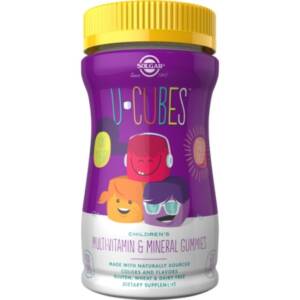 U Cubes  Kids Multivitamin and Mineral Gummies 60?s (Solgar)