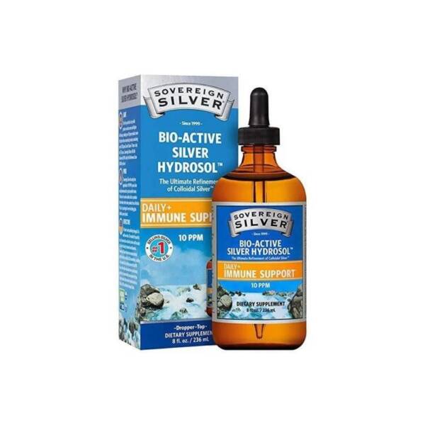 Sovereign Silver Daily+ Immune Support 10ppm