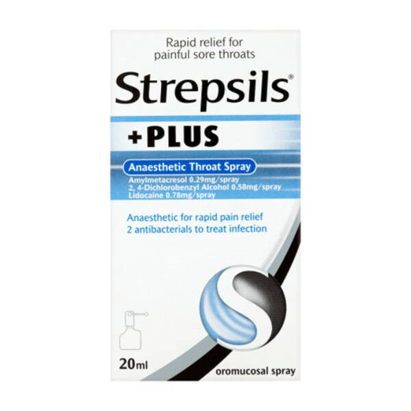 Strepsils Plus Throat Spray 20ml