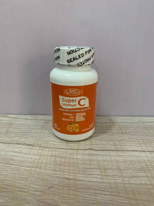 Super ImmunC Vitamin C 1000mg x 100 capsules