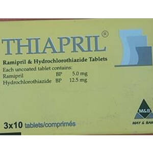 Thiapril 5/12.5
