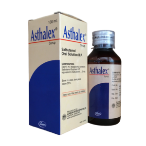 ASTHALEX (SALBUTAMOL) SYRUP 100ML LUEX