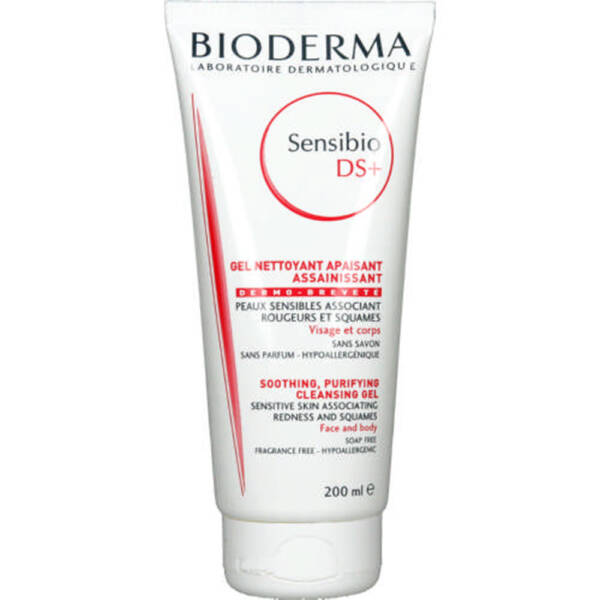 BIODERMA Sensibio  DS+ Foaming Gel / Gel Moussant (200ml)