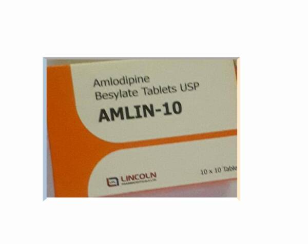 Amlodipine besylate 10mg tablets