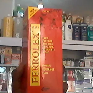 FERROLEX SYRUP 250ML [Ferrous Glycine Sulphate]