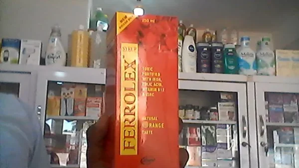 FERROLEX SYRUP 250ML [Ferrous Glycine Sulphate]