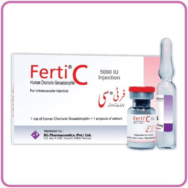 Ferti C Injection 5000 IU 1 Amp