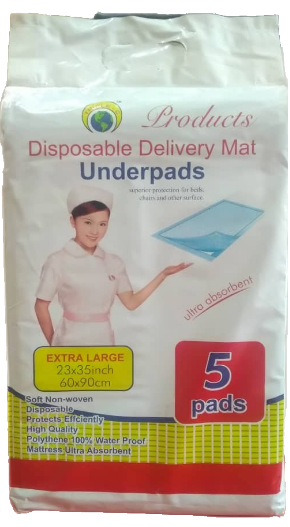 DISPOSABLE DELIVERY MAT