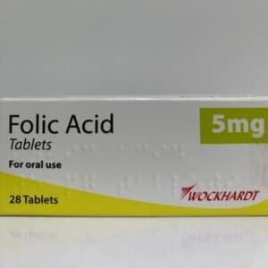 FOLIC ACID TABLETS 5MG 28?S WOCKHARDT
