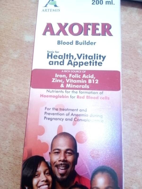 AXOFER SYRUP 200ML